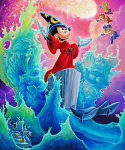 Disney Fantasia Mickey Mouse Diamond Painting