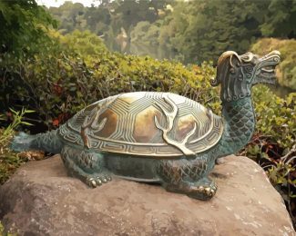 Dragon Turtle By Stan Watt Diamond Painting