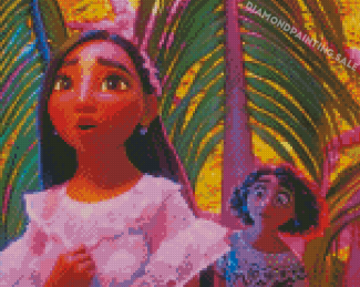 Encanto Animation Character Isabela Diamond Painting