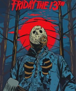 Friday The 13th Poster Diamond Painting