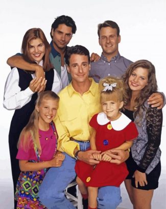 Full House Characters Diamond Painting