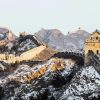 Great Wall Of China In Winter Diamond Painting