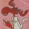 Bullwinkle J Moose Character Diamond Painting