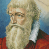 Gerardus Mercator Face Art Diamond Painting
