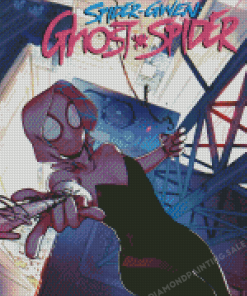 Ghost Spider Gwen Diamond Painting