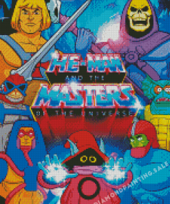 He Man Masters Of The Universe Diamond Painting