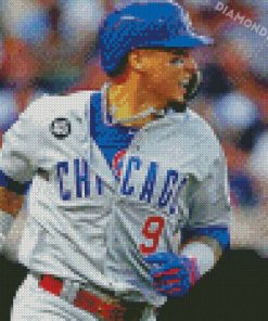 Javier Baez Chicago Cubs Player Diamond Painting
