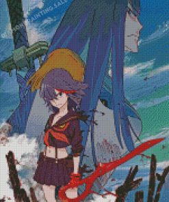 Kill La kill Anime Poster Diamond Painting