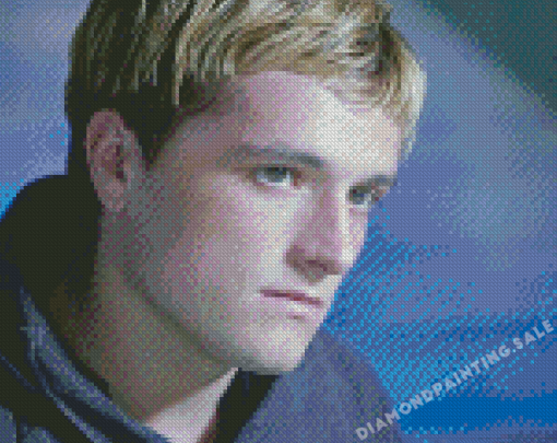 Peeta Mellark Hunger Games Character Diamond Painting