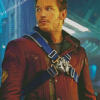Peter Quill Star Lord Diamond Painting