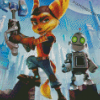 Ratchet And Clank Video Game Diamond Painting