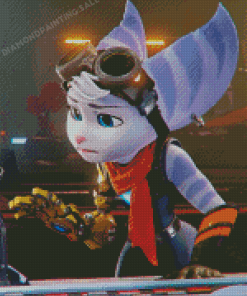 Ratchet And Clank Video Game Serie Character Diamond Painting