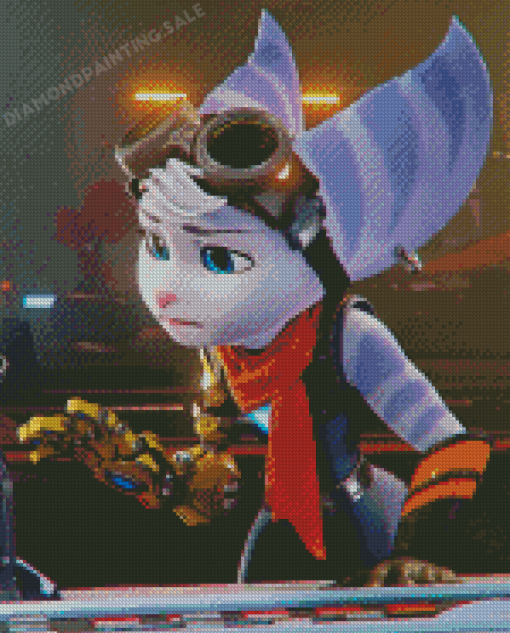 Ratchet And Clank Video Game Serie Character Diamond Painting