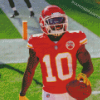 American Football Wide Receiver Tyreek Hill Diamond Painting