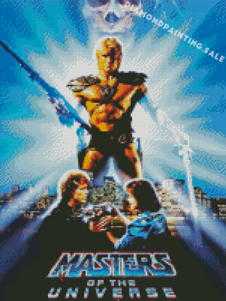 Masters Of The Universe Poster Diamond Painting