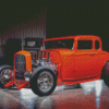 Orange 32 Ford Coupe Diamond Painting