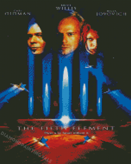 Poster Of The Fifth Element Movie Diamond Painting