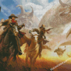 The Weird West Video Game Diamond Painting