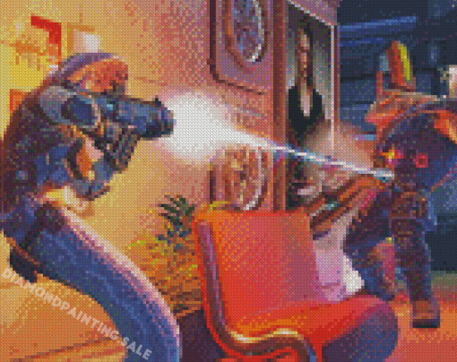 Xcom Chimera Squad Diamond Painting