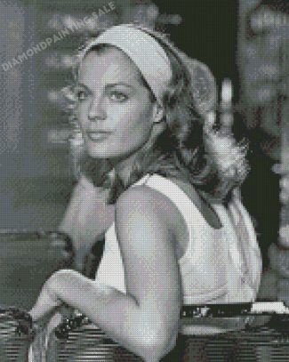 Young Actress Romy Schneider Diamond Painting