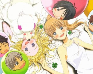 Honey And Clover Anime Characters Diamond Painting