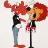 Lion And Bullwinkle Diamond Painting