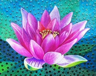 Lotus Blossom Art Diamond Painting