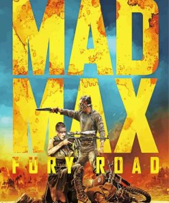 Mad Max Fury Road Poster Diamond Painting