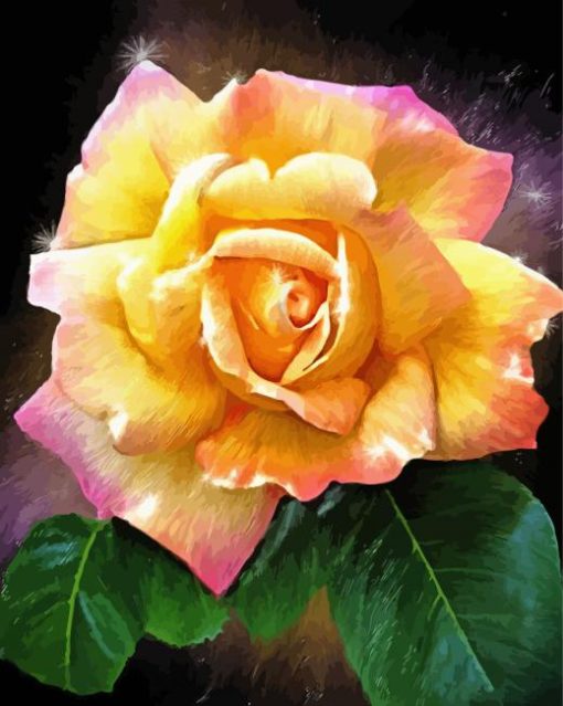 Peace Roses Flower Art Diamond Painting