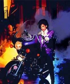 Purple Rain Movie Poster Diamond Painting