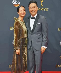 Randall Park And His Wife Diamond Painting