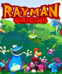 Rayman Origins Game Poster Diamond Painting
