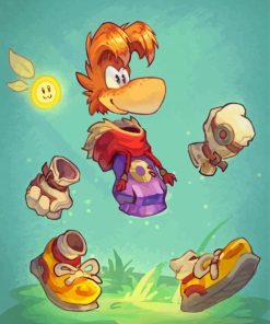 Rayman Game Character Diamond Painting