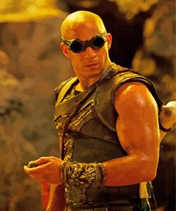 Riddick Vin Diesel Diamond Painting