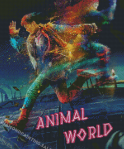 Animal World Poster Diamond Painting