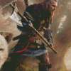 Assassin's Creed Valhalla Game Character Diamond Painting