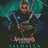Assassin's Creed Valhalla Game Poster Diamond Painting