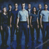 Chicago Fire Serie Characters Diamond Painting
