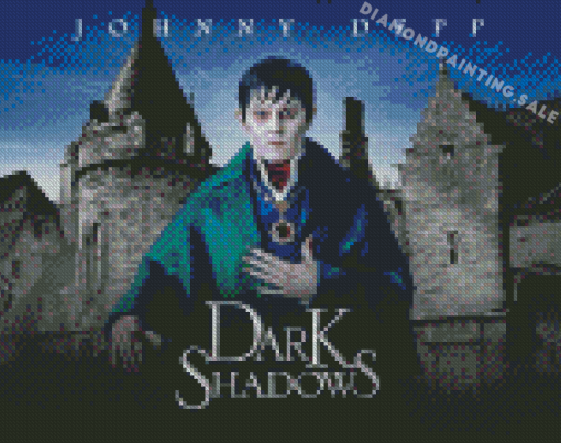 Dark Shadows Poster Diamond Painting