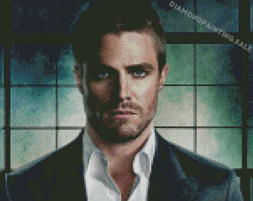 The Actor Stephen Amell Diamond Painting