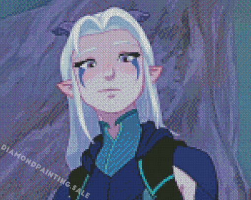 The Dragon Prince Rayla Diamond Painting