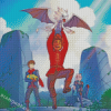 The Dragon Prince Animation Poster Diamond Painting