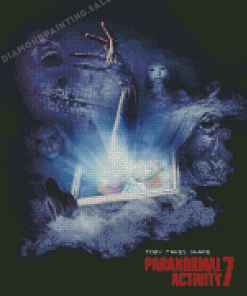 Paranormal Activity Horror Movie Poster Diamond Painting