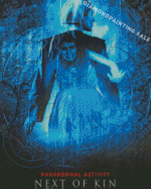 Paranormal Activity Movie Poster Diamond Painting