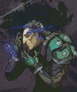 Sigma Overwatch Art Diamond Painting