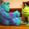Sulley And Mike Cartoon Diamond Painting