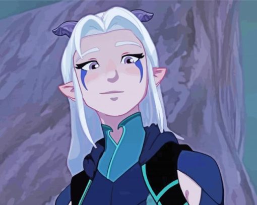 The Dragon Prince Rayla Diamond Painting