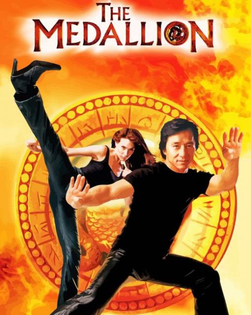 The Medallion Movie Poster Diamond Painting