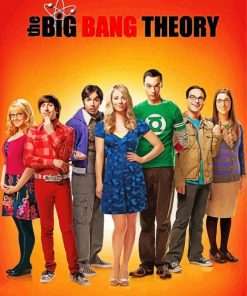 The Big Bang Theory Illustration Diamond Painting