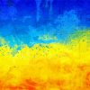 Ukraine flag Splash Diamond Painting